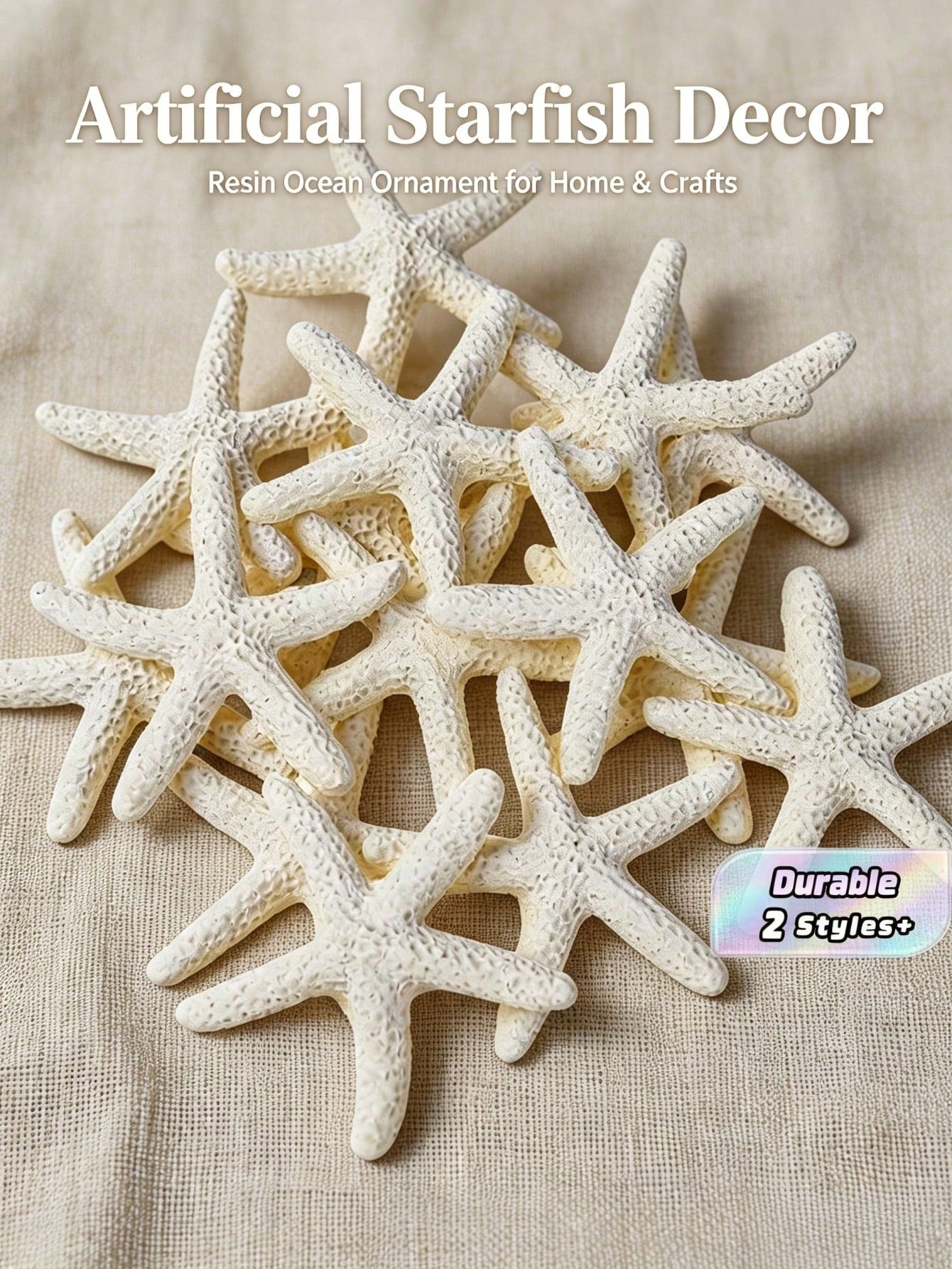 1.18 Inch, 3cm Resin Starfish Decor- Perfect For Weddings, Holidays And Home Crafts, Home Decor Accessories