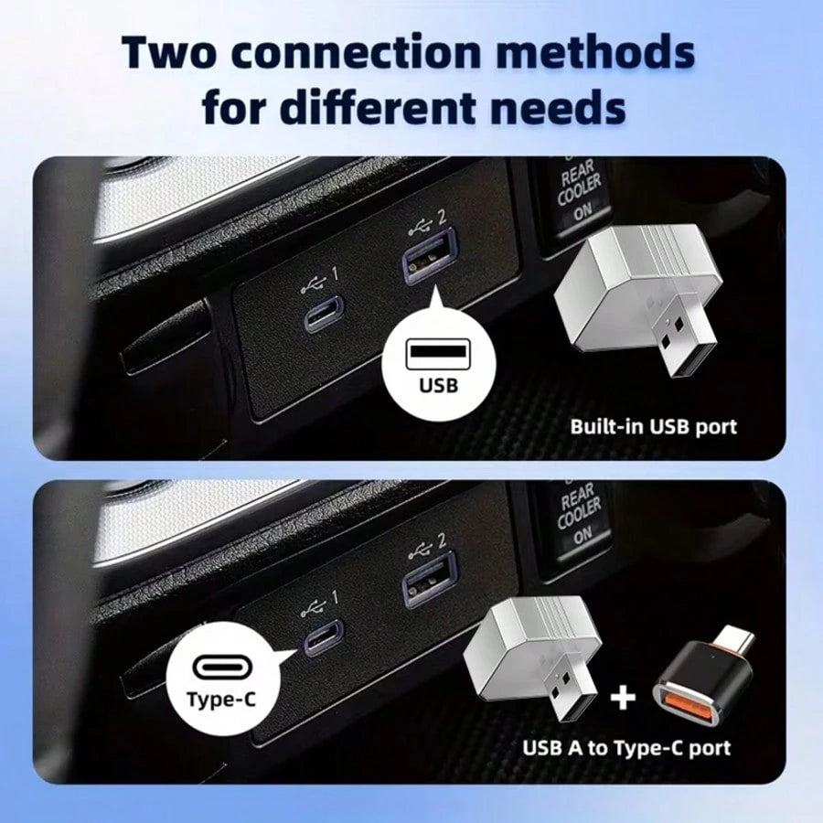 2026 Wireless CarPlay Adapter, Wired Android Auto To Wireless USB Adapter, Car Smart System Wireless Adapter, Smart Mini AI Box, No Battery Required