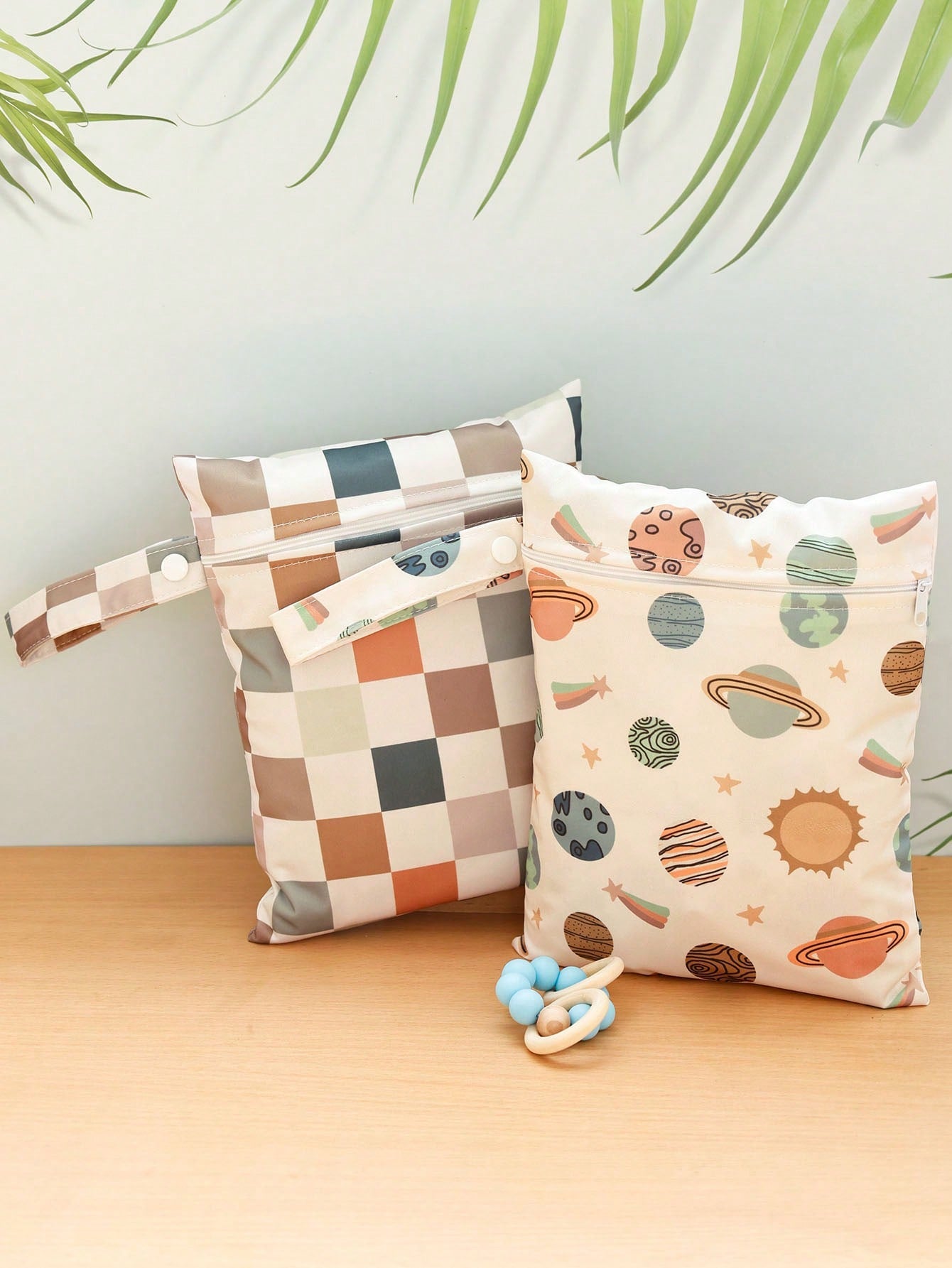 2pcs Waterproof Handheld Storage Bag, Swimming Bag, Wet And Dry Separation, Anti-Sand And Dust Beach Bag, Thanksgiving Gift, Baby Shower Gift, Home Decor Gift