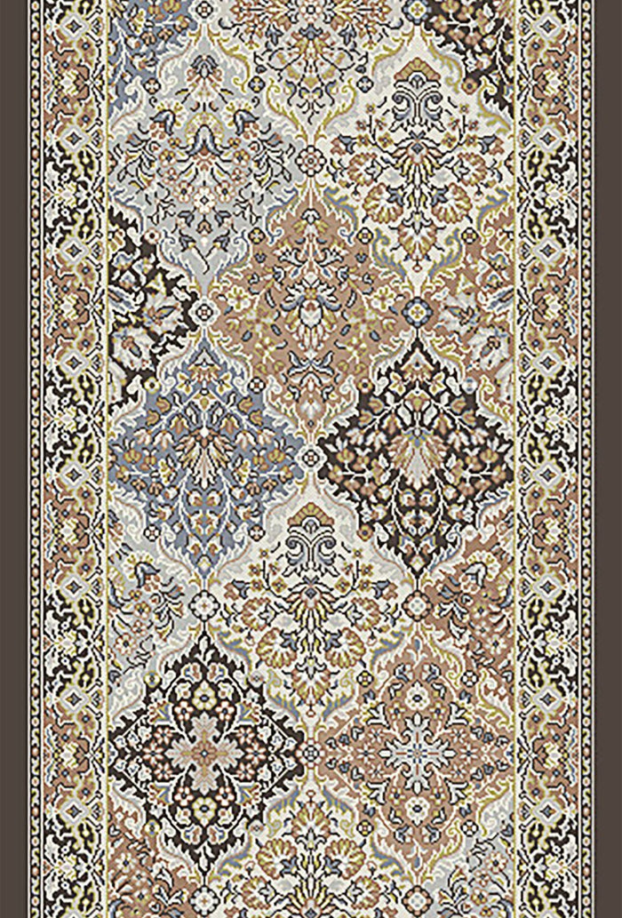 Dynamic Area Rugs Ancient Garden Area Rugs 57008-3235 Brown Poly 17 Sizes Belgium