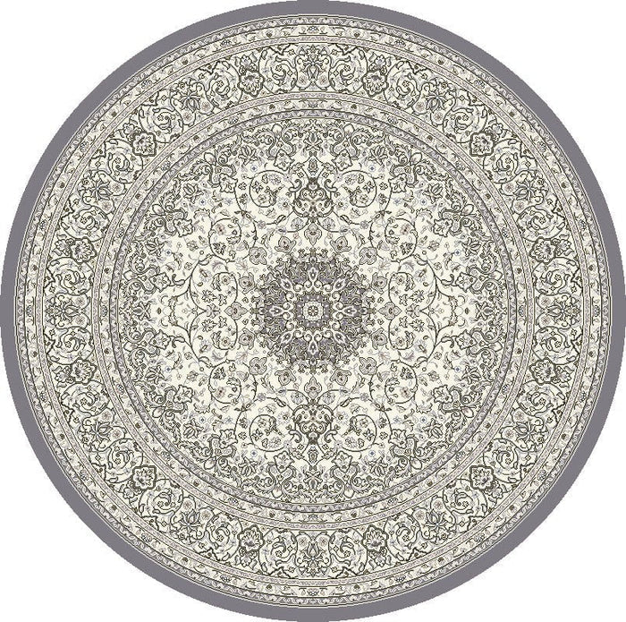 Dynamic Area Rugs Ancient Garden Area Rugs 57119-6656 Ivory 100% Poly Belgium 17 Sizes