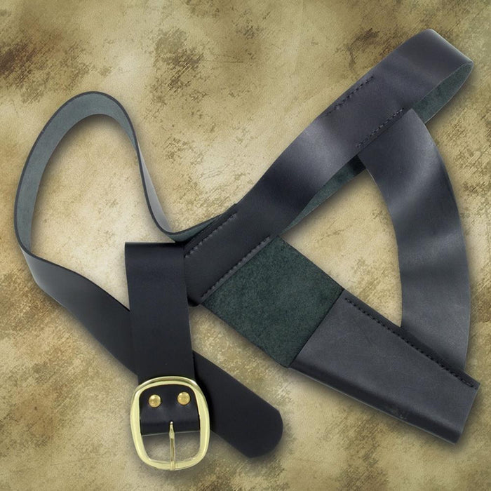 Brown Bess Waist Belt With Frog