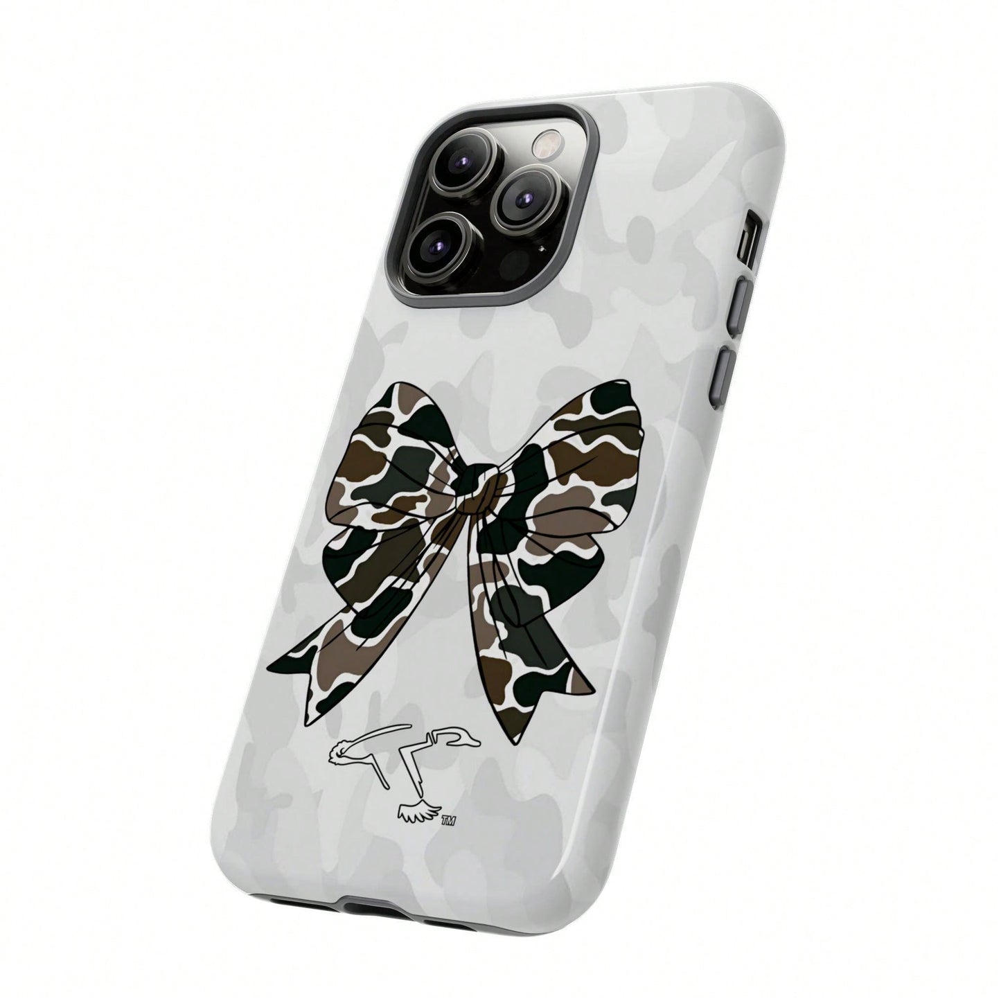 Camouflage Duck Hunting Patterns Tough Phone Case, 16 Pro Max Case Men Gifts, Gift For Boyfriend, Girlfriend, Shockproof Protection Cover Protective