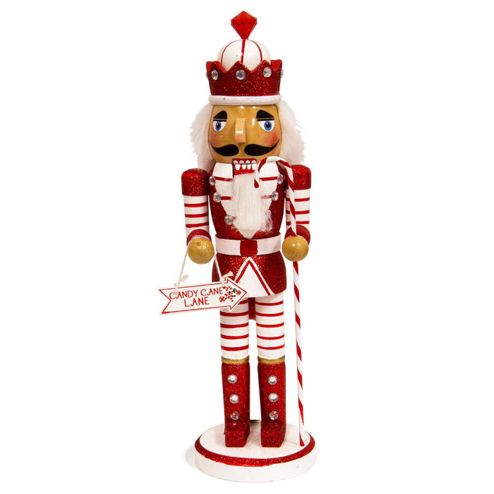 Candy Cane King Nutcracker