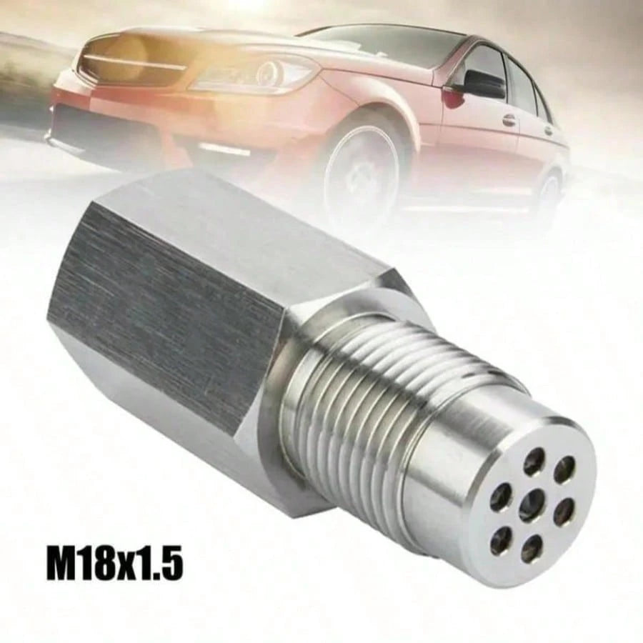 M18x1.5 58MM 02 Sensor Mini CatalyticConverter, Spacer Adapter, Universal OxygenSensor Adapter, Car Engine Light Failure Decoder