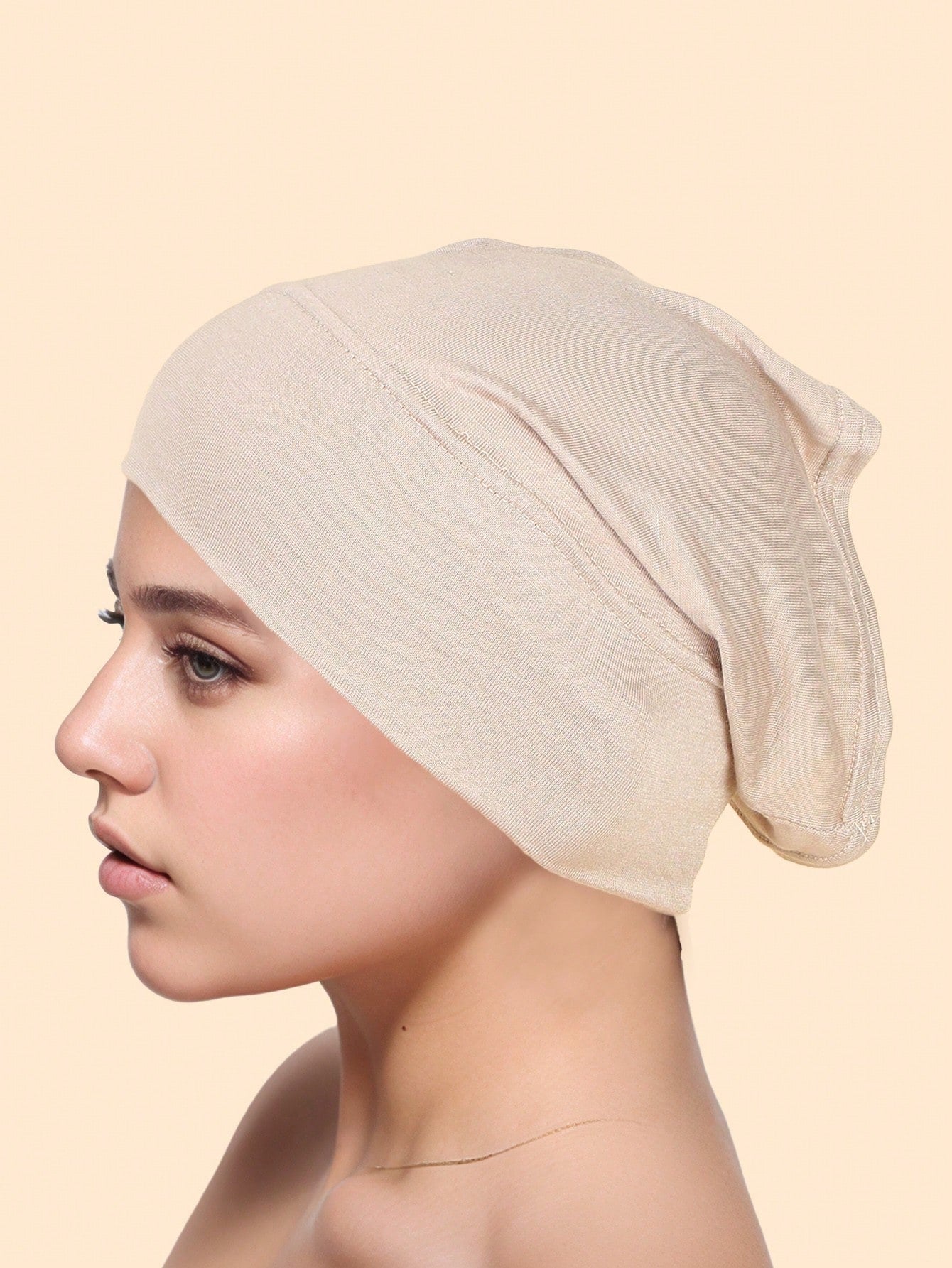 Minimalist Casual Comfortable Solid Color Viscose Pullover Beanie