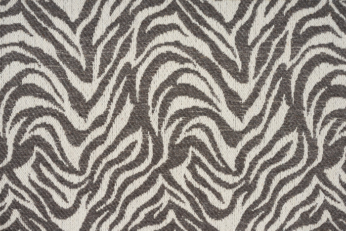 Nourison Naturals Mountain Zebra Charcoal Stair Runner-Stair Treads and Matching Area Rugs