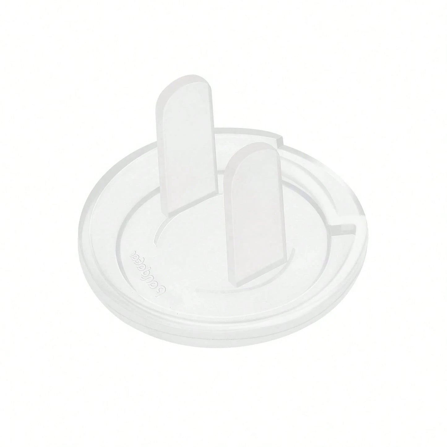 PandaEar Outlet Plug Covers(52 Pack) Clear Child Proof Electrical Protector Safety Caps With Adult Easy Release Concave Design