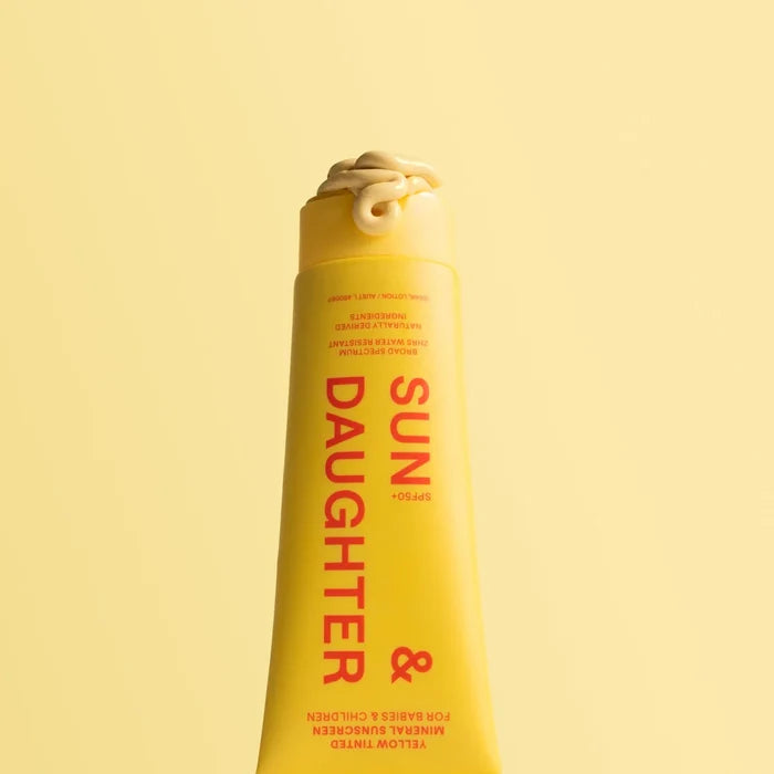 SPF50+ Mineral Sunscreen for Babies & Children (Yellow)