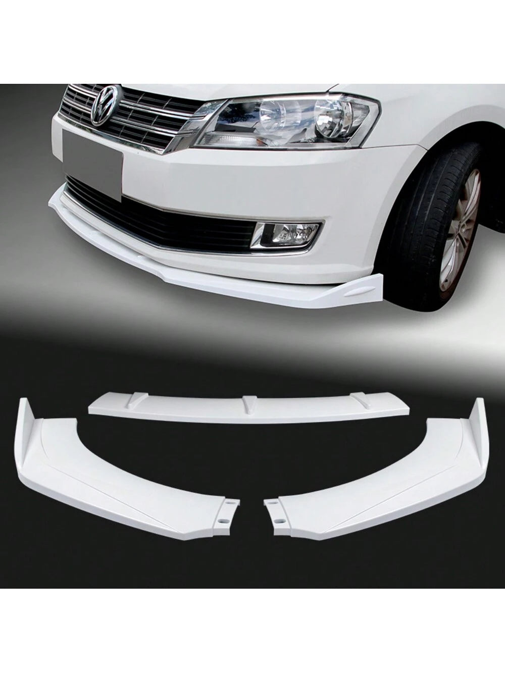 Universal Front Bumper Protector Body Splitter Spoiler Lip