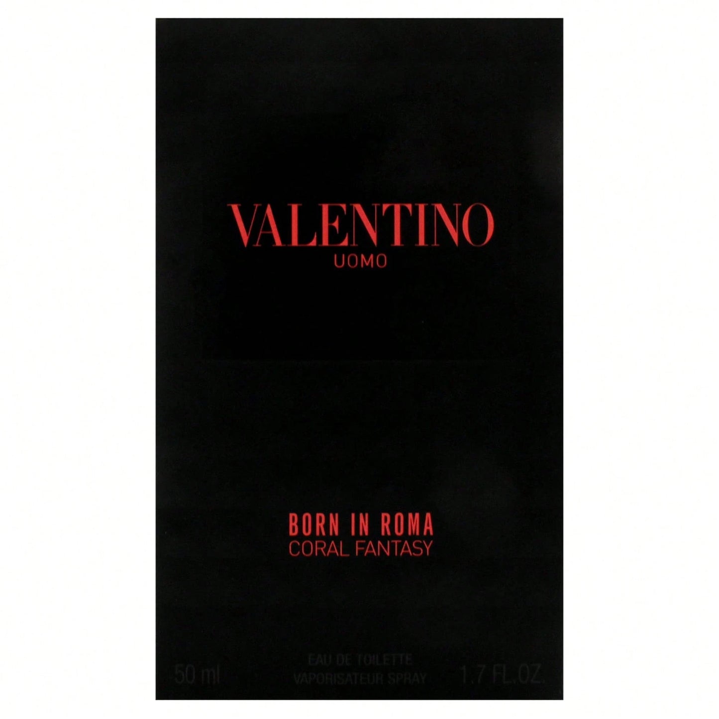 VALENTINO Born In Roma Uomo Coral Fantasy 50ml/ 1.7 Fl Oz Men's Eau De Toilette Spray, Sweet Citrus Woody Fragrance