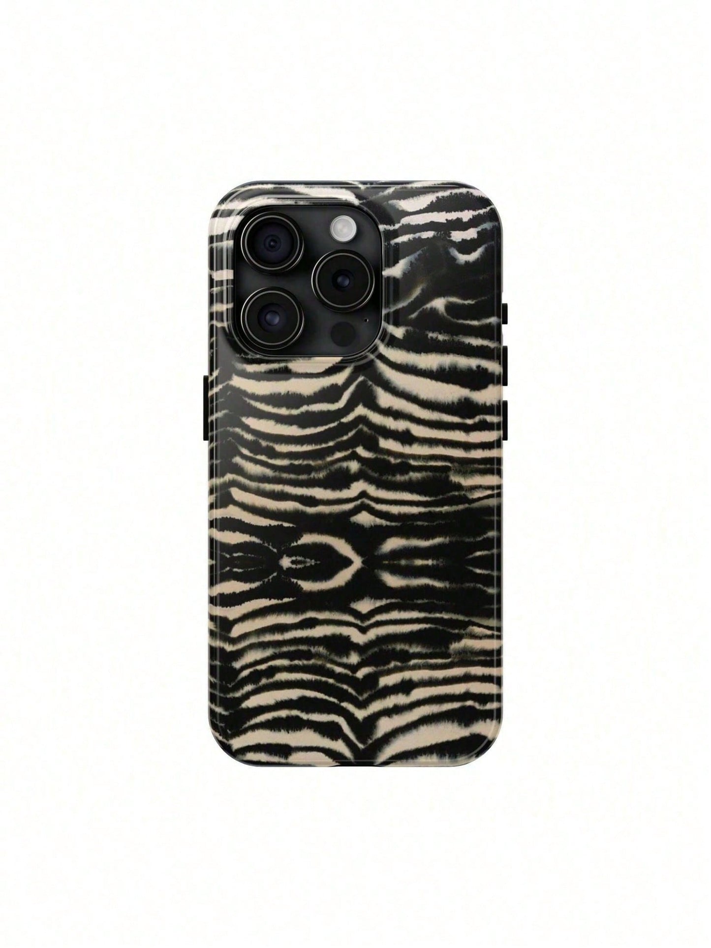 Zebra Print Protective Phone Case For IPhone17 16 15 14 13 12 11 Pro Max- Dual Layer Shockproof Cover With Polycarbonate Shell & TPU LiningSuitable For IPhone 17 Air