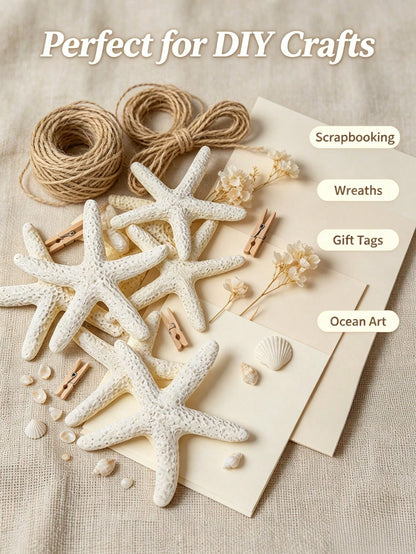 1.18 Inch, 3cm Resin Starfish Decor- Perfect For Weddings, Holidays And Home Crafts, Home Decor Accessories