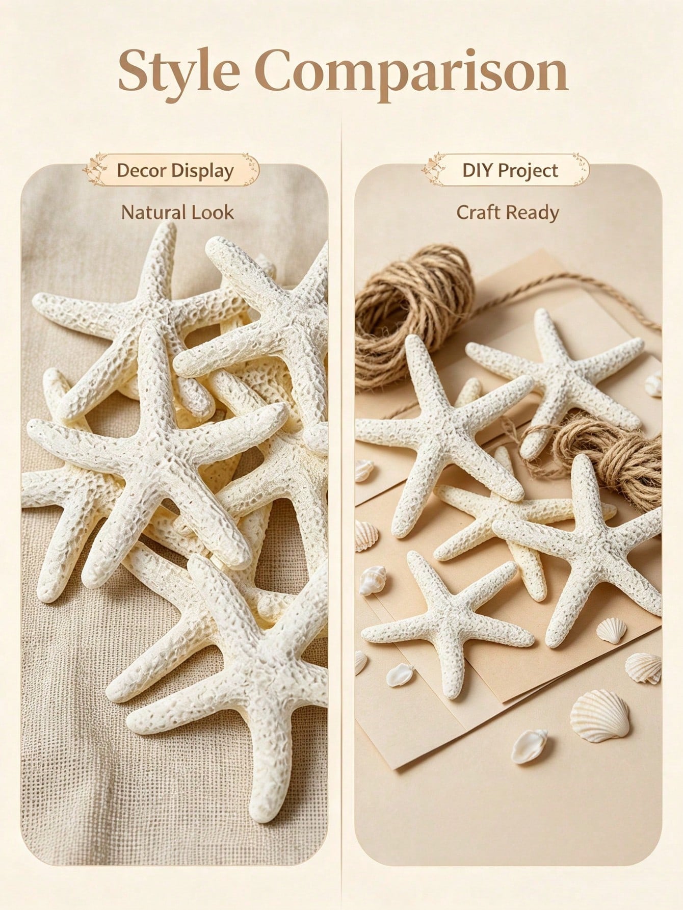 1.18 Inch, 3cm Resin Starfish Decor- Perfect For Weddings, Holidays And Home Crafts, Home Decor Accessories