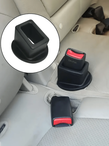 1/2/5 Pcs Silicone Seat Buckle Fasteners, Buckle Holders, Car Seat Belt Slot Fixers, Easy To Reach Car Seat Buckle Reinforcement, Keeps Buckle Upright, Fit Most Car Lock Buckle Holder