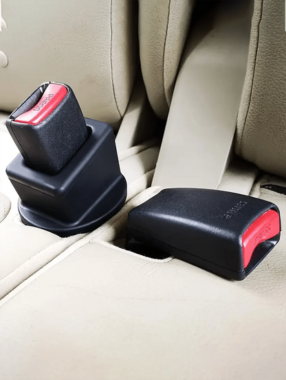 1/2/5 Pcs Silicone Seat Buckle Fasteners, Buckle Holders, Car Seat Belt Slot Fixers, Easy To Reach Car Seat Buckle Reinforcement, Keeps Buckle Upright, Fit Most Car Lock Buckle Holder