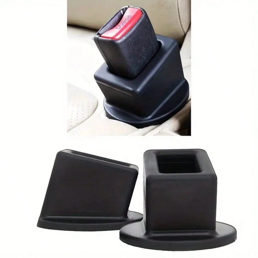 1/2/5 Pcs Silicone Seat Buckle Fasteners, Buckle Holders, Car Seat Belt Slot Fixers, Easy To Reach Car Seat Buckle Reinforcement, Keeps Buckle Upright, Fit Most Car Lock Buckle Holder