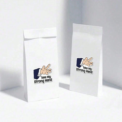 1/2/5pcs Take My Strong Hand Sticker– Perfect For Laptops, Water Bottles, Journals, And Workspaces| Great For Humor Fans, Law Students, And Sarcasm Lovers|Ideal Gift For Friends, Family, And Co-Work