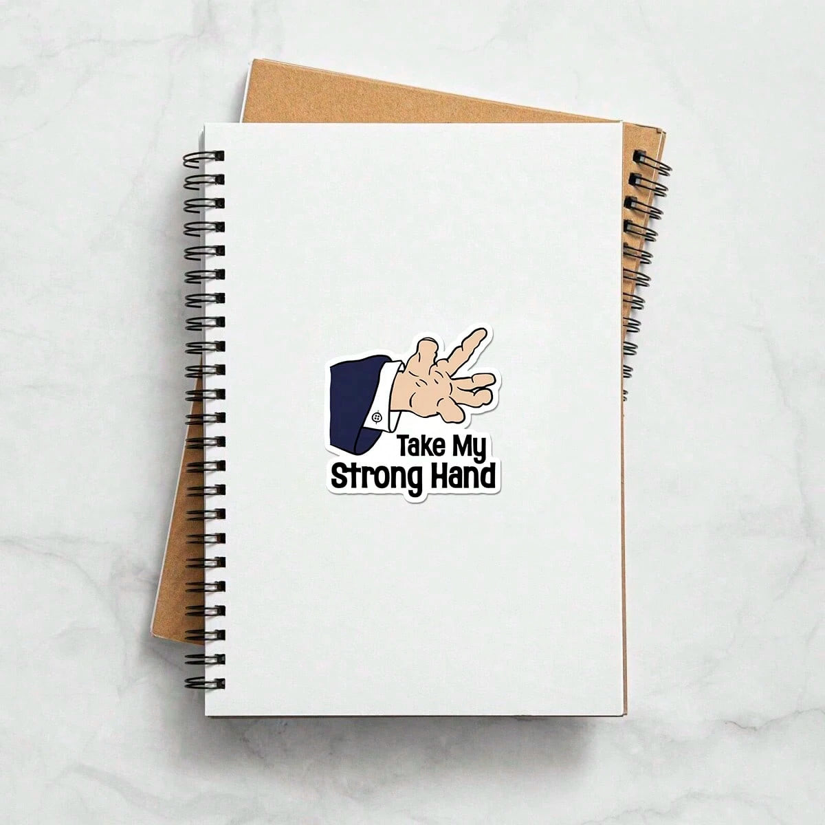 1/2/5pcs Take My Strong Hand Sticker– Perfect For Laptops, Water Bottles, Journals, And Workspaces| Great For Humor Fans, Law Students, And Sarcasm Lovers|Ideal Gift For Friends, Family, And Co-Work