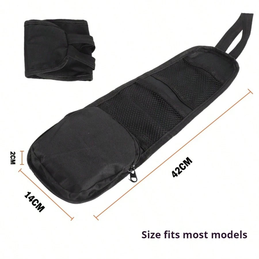1/2pcs Car Seat Storage Bag, Automotive Seat Side Organizer Pocket, Multi-Pocket Mesh Pouch For Phone, Wallet, Glasses, Fit For Sedan, SUV, Truck, Women Car Accessories