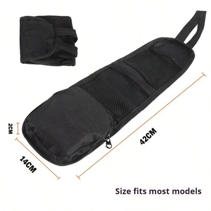 1/2pcs Car Seat Storage Bag, Automotive Seat Side Organizer Pocket, Multi-Pocket Mesh Pouch For Phone, Wallet, Glasses, Fit For Sedan, SUV, Truck, Women Car Accessories