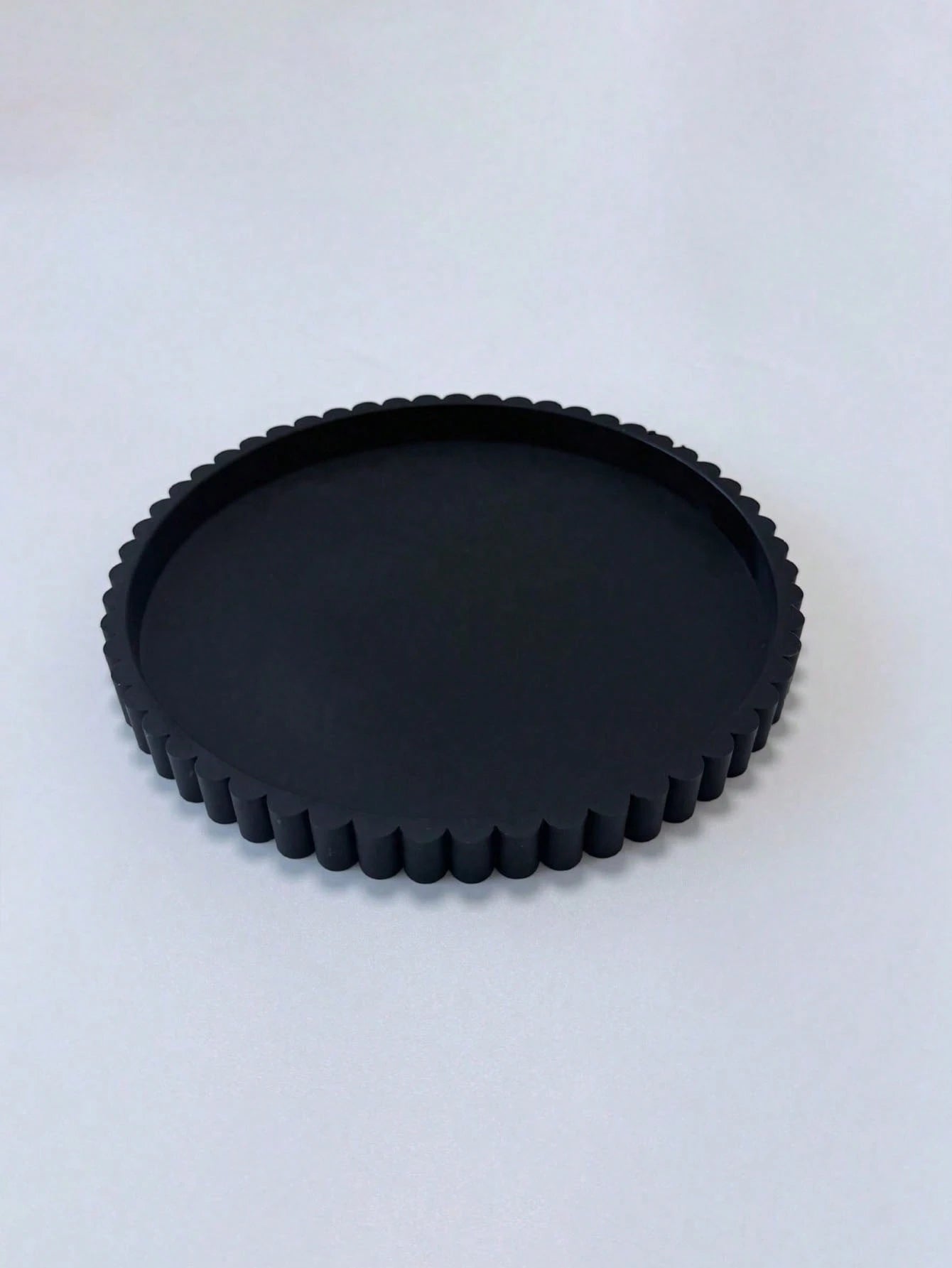 1/2pcs Round Vanity Storage Tray, Countertop Soap Dispenser Tray, Bathroom Countertop Tray, Hand Soap Shampoo Perfume Storage Tray, Jewelry Display Tray, For Daily Accessories And Decor Storage Tray