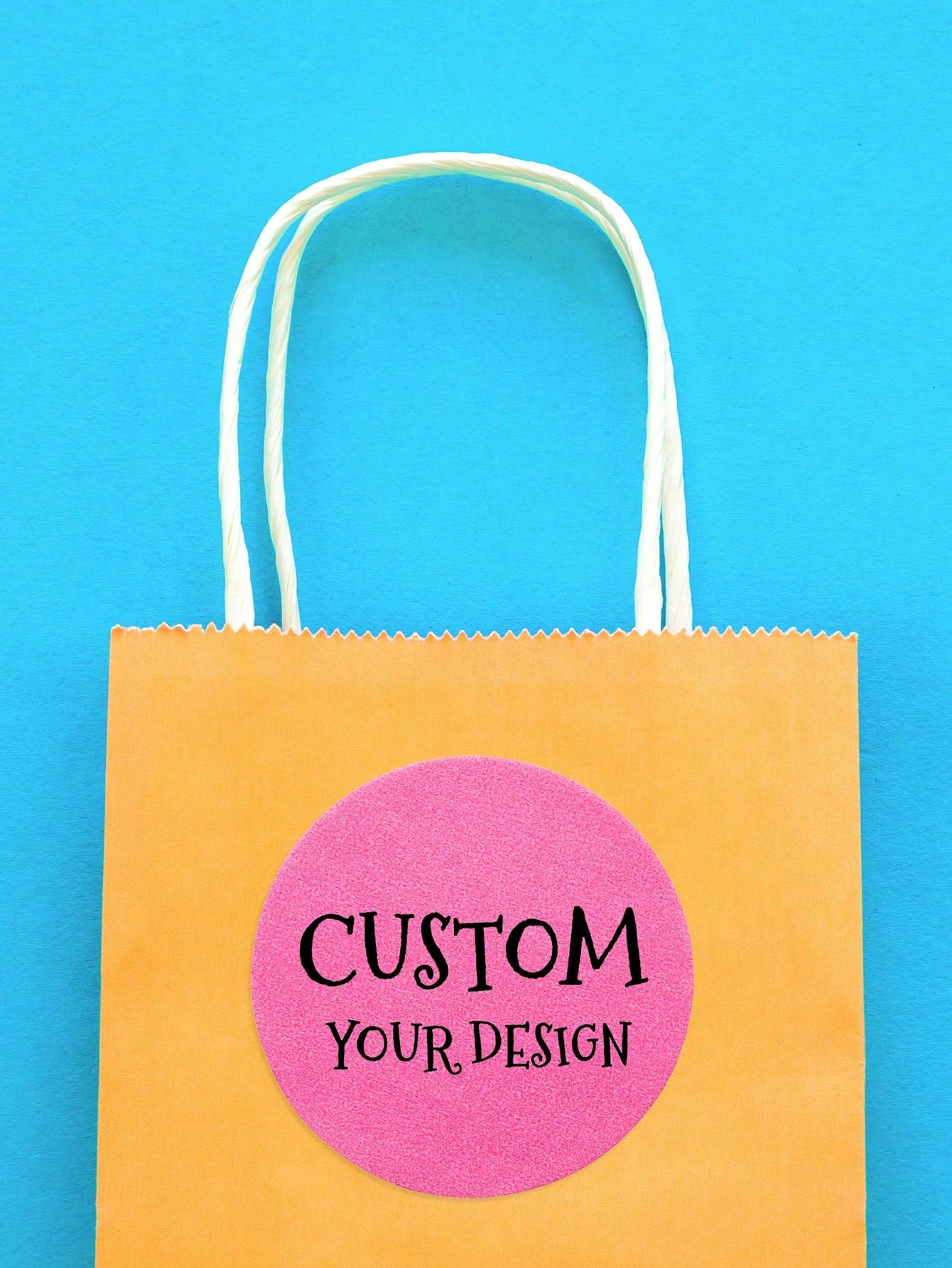 1/30/60/120/240pcs Customizable Labels- Personalized Text And Image Stickers, Including Custom Thank You Labels, Sealing Stickers, No-Iron, Colorful Decorative Custom Stickers, Perfect For Men, Women