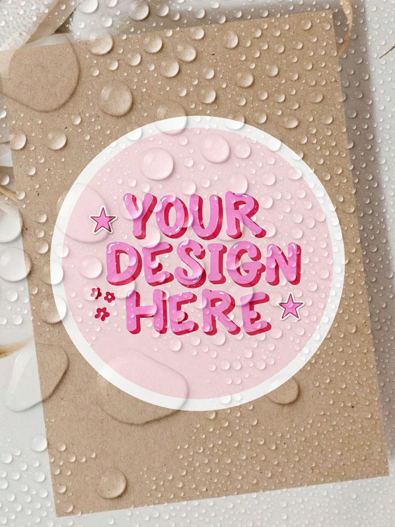 1/30/60/120/240pcs Customized Stickers, Personalized Any Design Labels, Transparent Waterproof Oil-Proof No-Ironing Seal Stickers, Perfect For Gift Packaging, Party Decoration, Business Promotion, Jou