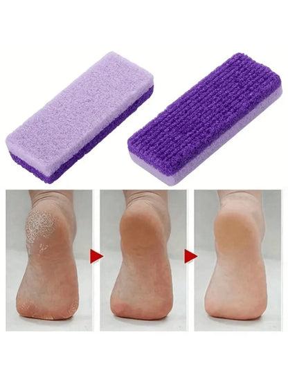 1/3pcs Foot Pumice Stone For Feet, Callus Remover And Foot Scrubber And Pedicure Exfoliator Tool For Dead Skins Tools