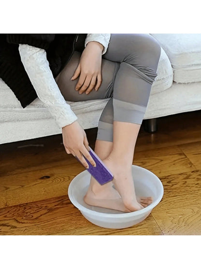 1/3pcs Foot Pumice Stone For Feet, Callus Remover And Foot Scrubber And Pedicure Exfoliator Tool For Dead Skins Tools