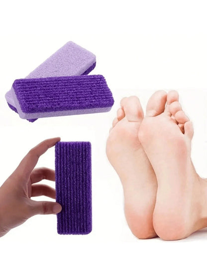 1/3pcs Foot Pumice Stone For Feet, Callus Remover And Foot Scrubber And Pedicure Exfoliator Tool For Dead Skins Tools