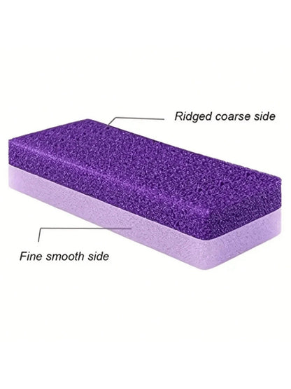 1/3pcs Foot Pumice Stone For Feet, Callus Remover And Foot Scrubber And Pedicure Exfoliator Tool For Dead Skins Tools