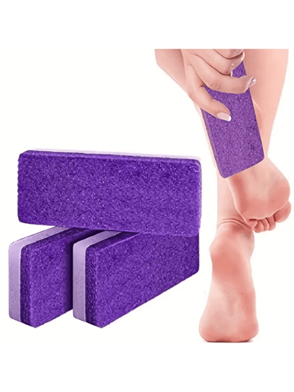 1/3pcs Foot Pumice Stone For Feet, Callus Remover And Foot Scrubber And Pedicure Exfoliator Tool For Dead Skins Tools
