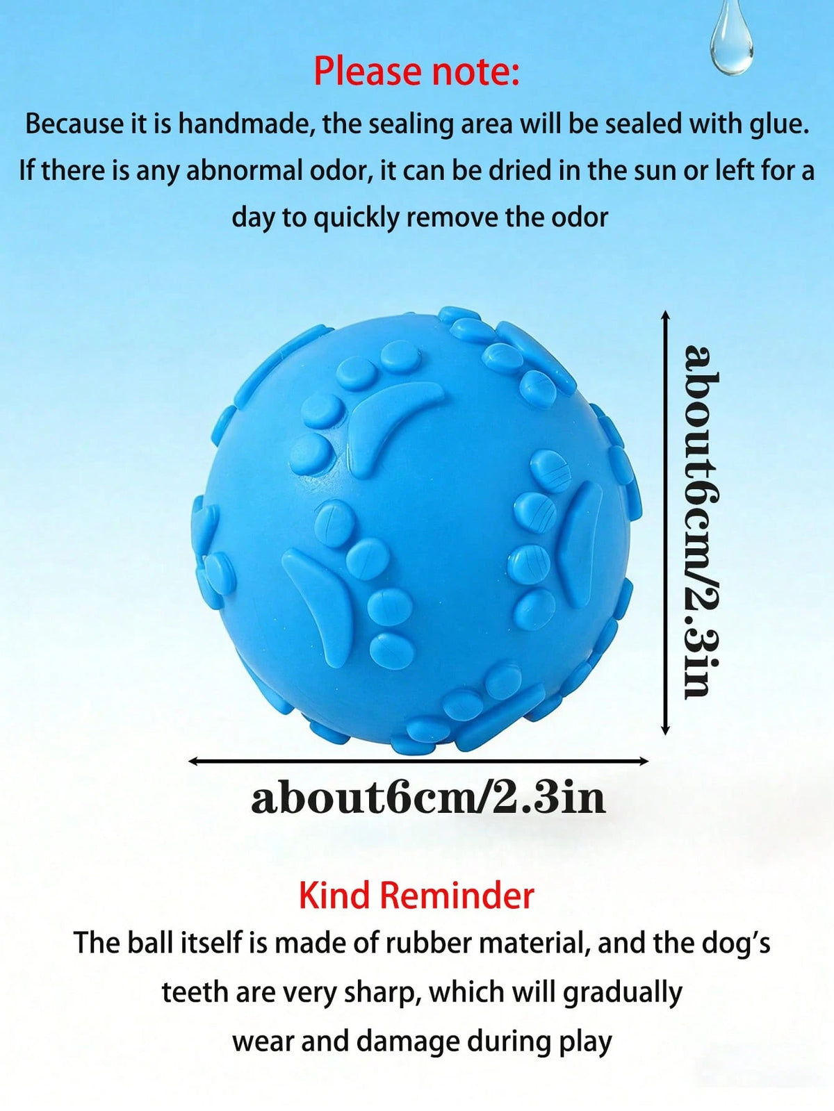 1/3pcs Natural Latex Rubber Squeaky Ball Dog Toys- (Paw Shaped) Suitable For Small To Medium Dogs & Puppies| Durable, Cute Puppy Paw Design, For Playing, Fetching, Chewing| Relieve Separation Anxie