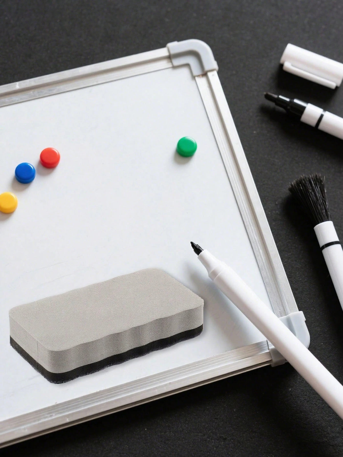 1/4/8pcs Magnetic Whiteboard Erasers, Suitable For Home, School And Office, Back To School