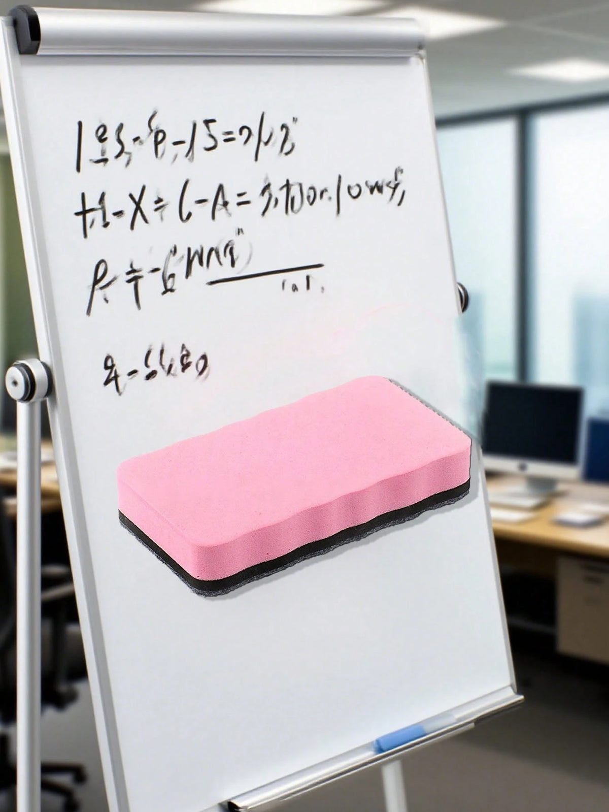 1/4/8pcs Magnetic Whiteboard Erasers, Suitable For Home, School And Office, Back To School