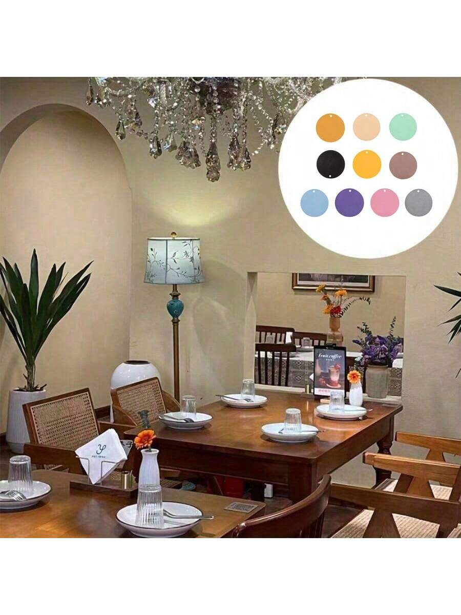 1/4pcs Multifunctional Round Heat Resistant Silicone Mat Cup Coasters Non-Slip Pot Holder Table Placemat Restaurant Accessories Tool