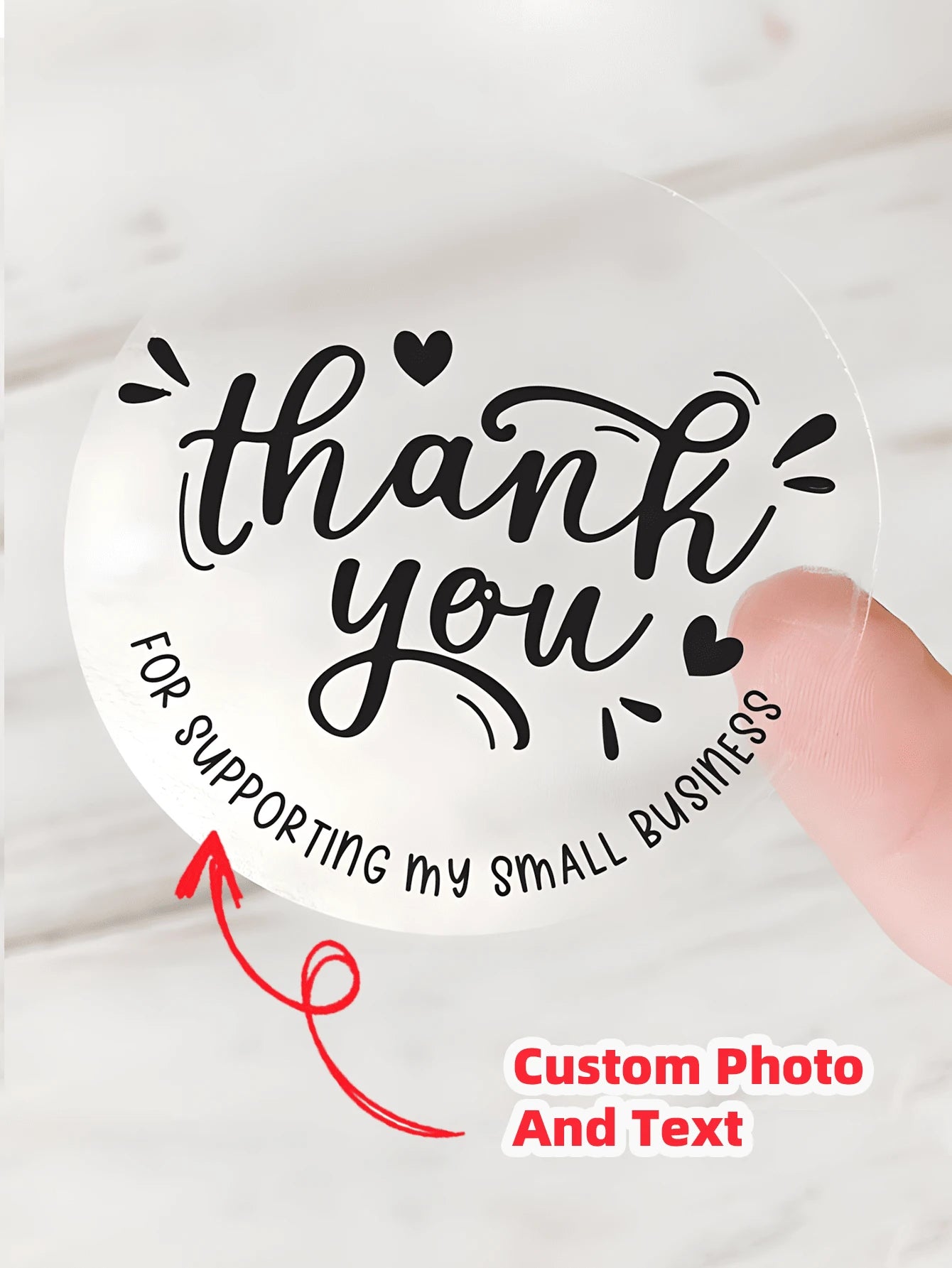 1/50/100pcs Customized Stickers, Personalized Business Labels, Custom Logos, Wedding Birthday Baptism Stickers, Design Your Own Stickers, Suitable For Students, Office Workers, Schools, Homes, Ideal G