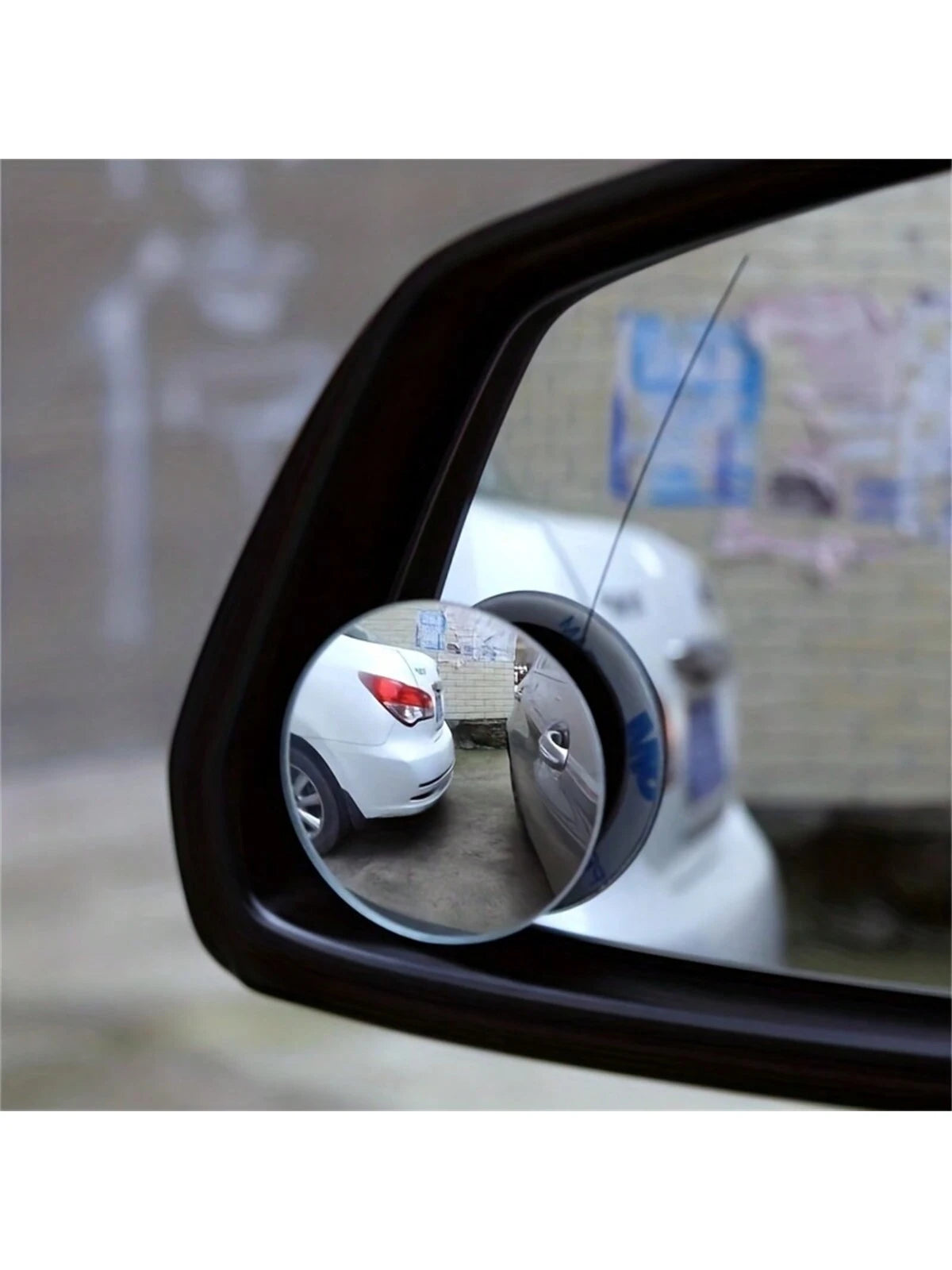 1 Pair/2 Pairs Heart-Shaped Blind Spot Mirrors, Car Heart-Shaped Blind Spot Mirrors, Car Frameless Blind Spot Mirrors, 360° Wide Angle Convex Mirror, Fan-Shaped Blind Spot Mirrors, Parking Mirrors
