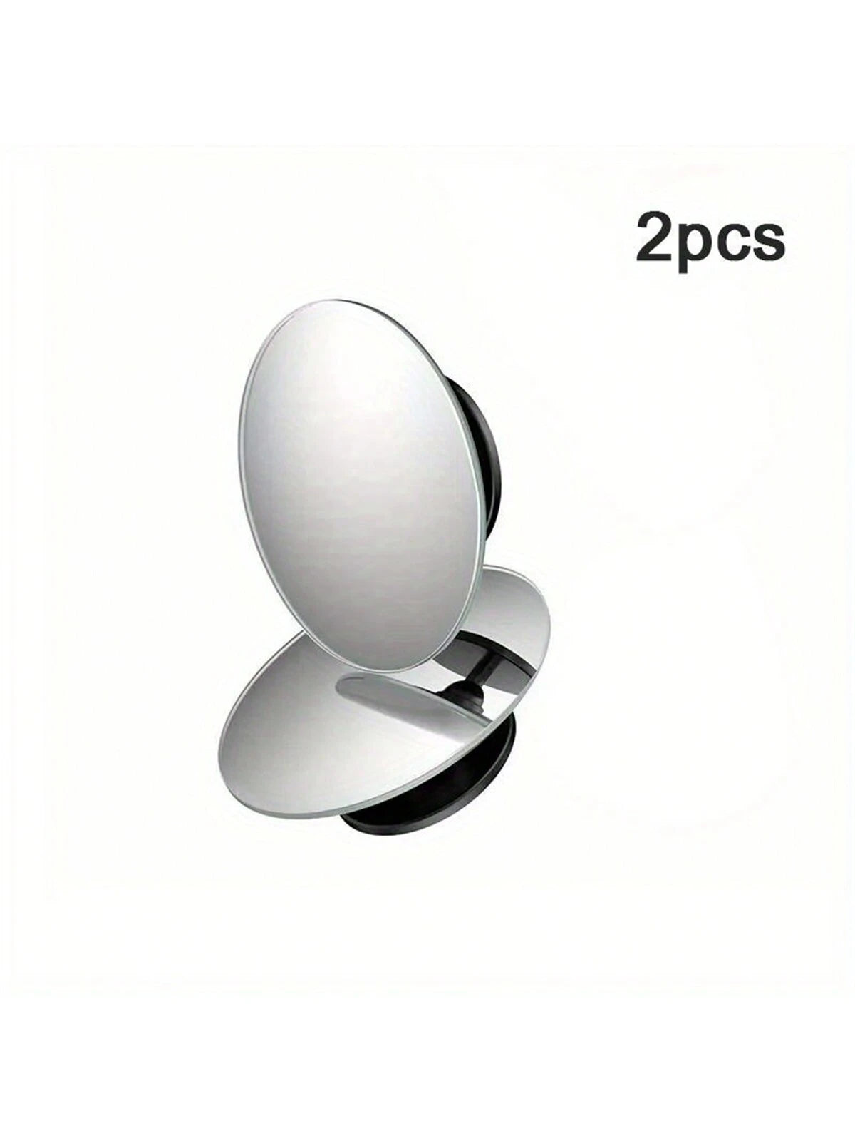 1 Pair/2 Pairs Heart-Shaped Blind Spot Mirrors, Car Heart-Shaped Blind Spot Mirrors, Car Frameless Blind Spot Mirrors, 360° Wide Angle Convex Mirror, Fan-Shaped Blind Spot Mirrors, Parking Mirrors