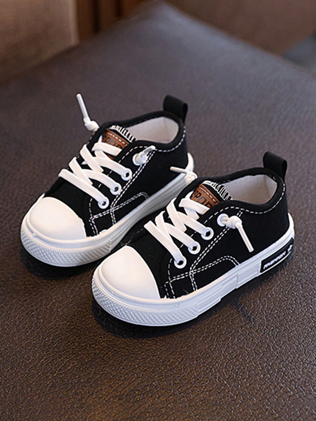 1 Pair Baby Casual Sneakers, Spring/Autumn New Soft Bottom Non-Slip Toddler Boys Canvas Shoes, Baby Shower Gift