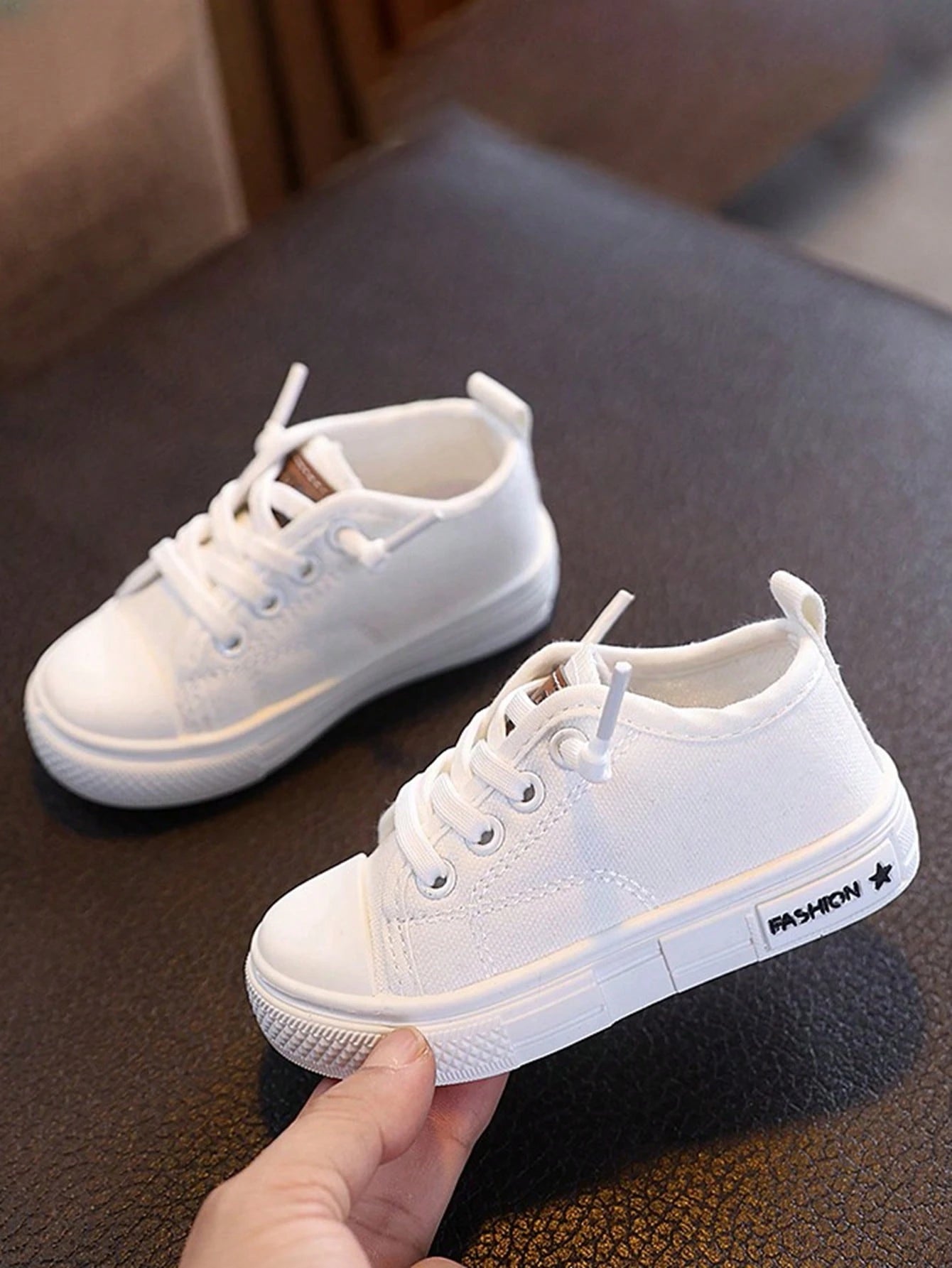 1 Pair Baby Casual Sneakers, Spring/Autumn New Soft Bottom Non-Slip Toddler Boys Canvas Shoes, Baby Shower Gift