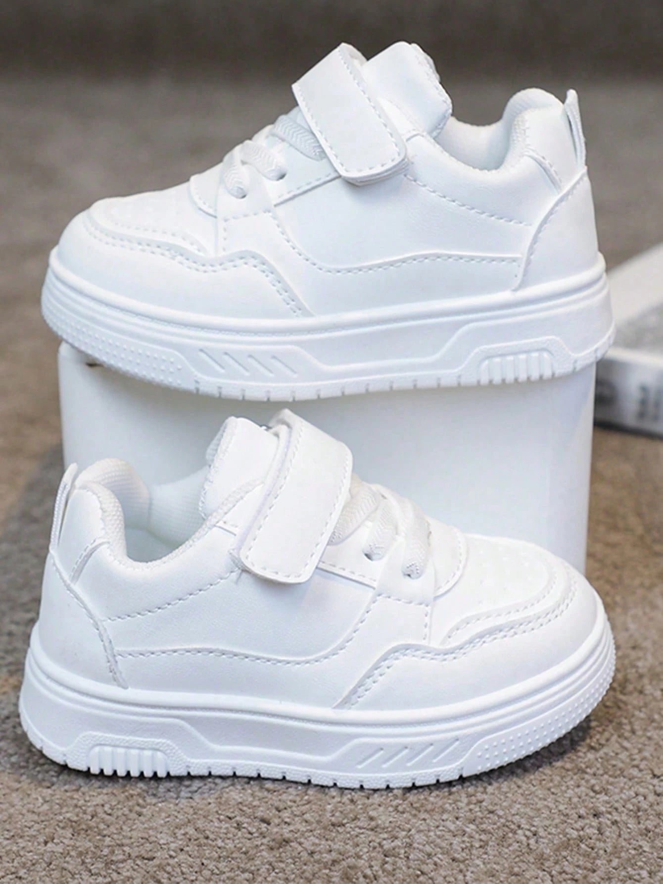 1 Pair Children's Soft Sole Breathable Non-Slip Sports Shoes, Casual Low-Top Athletic Shoes, Baby Walking Shoes, Suitable For Boys And Girls Outdoor Running Shoes