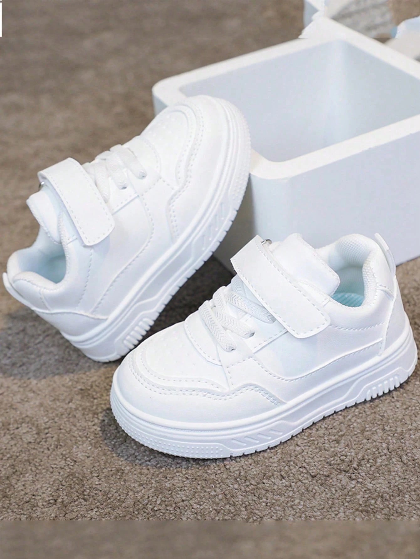 1 Pair Children's Soft Sole Breathable Non-Slip Sports Shoes, Casual Low-Top Athletic Shoes, Baby Walking Shoes, Suitable For Boys And Girls Outdoor Running Shoes