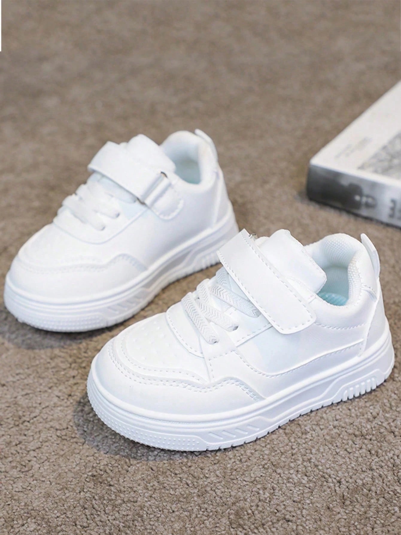 1 Pair Children's Soft Sole Breathable Non-Slip Sports Shoes, Casual Low-Top Athletic Shoes, Baby Walking Shoes, Suitable For Boys And Girls Outdoor Running Shoes