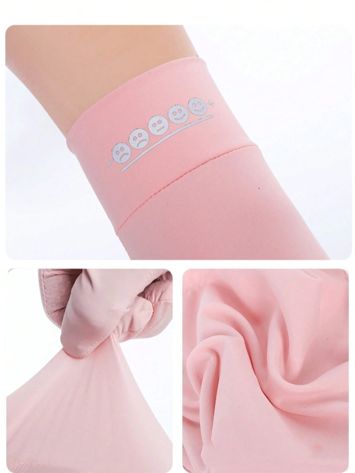 1 Pair Lightweight Anti-UV Fingerless Driving Gloves, Breathable For Summer Cycling, Suitable For Ladies, Gift For Girlfriend/Mother