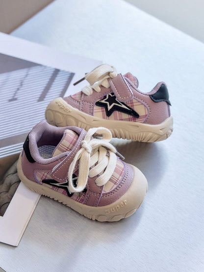 1 Pair Unisex Kids Anti-Kick Comfortable Casual Shoes, Versatile Lightweight Non-Slip Toddler Sports Shoes
