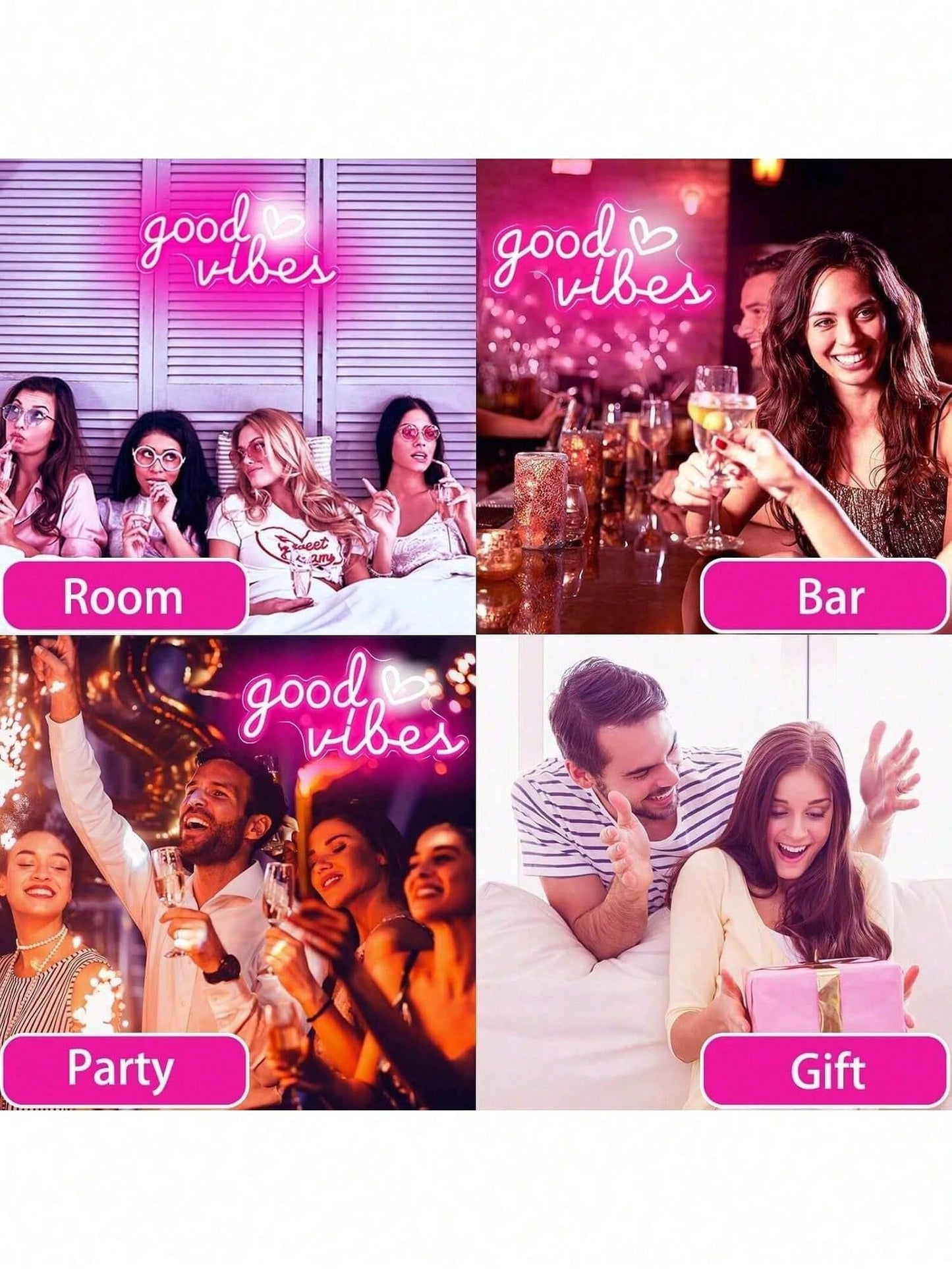 1 Pc Custom Neon Signs For Decor, Personalized Name Or Phrase LED Light, USB Powered With Dimmable Function – Wall Sign In INS Style, Minimal Chic Look – Romantic Light For Halloween, Thanksgiving, Ch