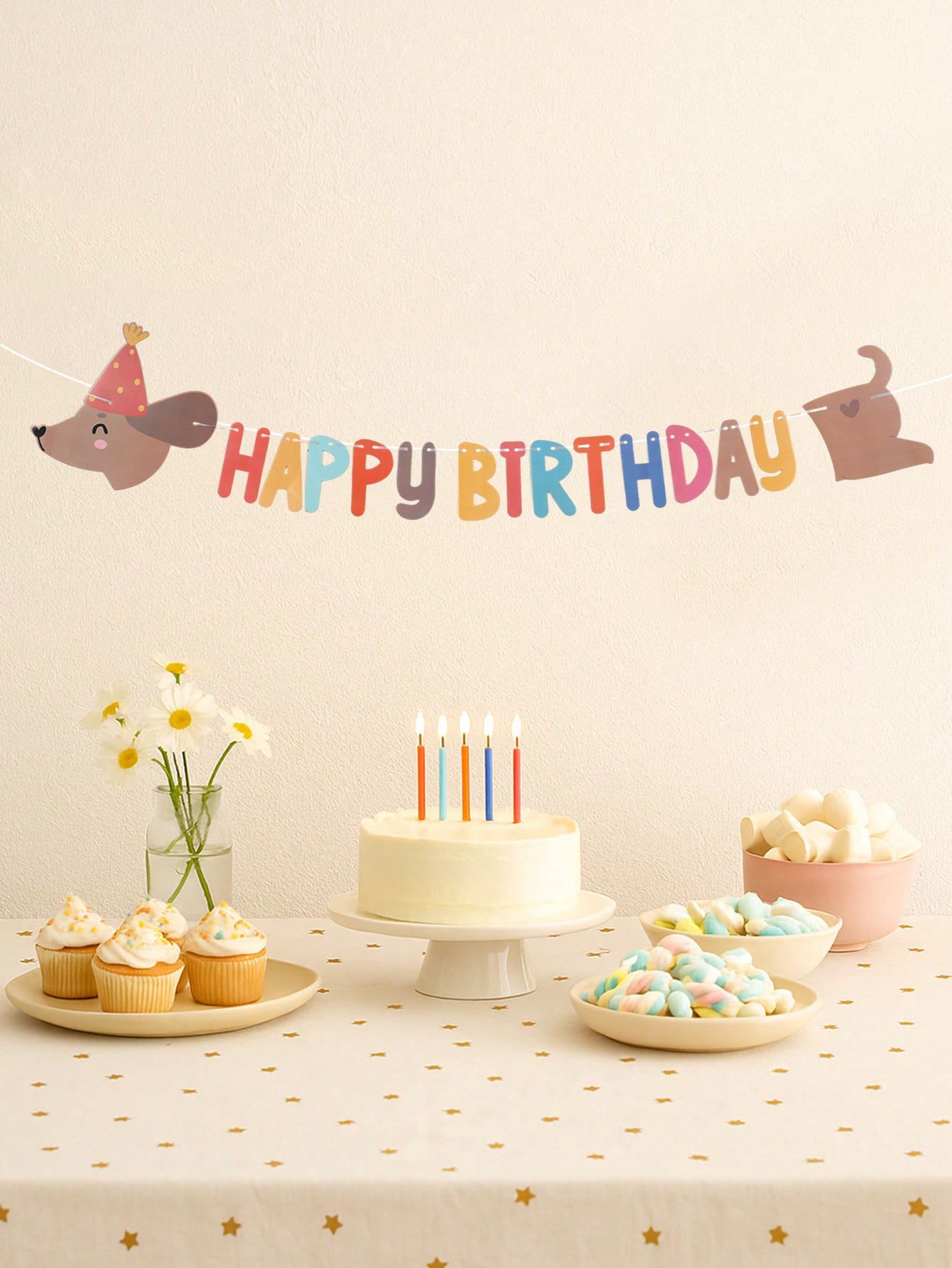 1 Set Brown Teddy Bear Birthday Banner, Cute Plush Bear Hanging Banner, Baby Shower Party Decor, Home Decor, Gender Reveal Backdrop, Baby Party Decoration, 1st Birthday Party Supplies, Baby Shower Gif