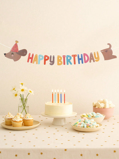 1 Set Brown Teddy Bear Birthday Banner, Cute Plush Bear Hanging Banner, Baby Shower Party Decor, Home Decor, Gender Reveal Backdrop, Baby Party Decoration, 1st Birthday Party Supplies, Baby Shower Gif